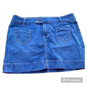 Route 66 Women’s Blue Jean Skirt Size 11/12